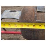 Used Mobile Barbecue Smoker Trailer with Dual Chambers