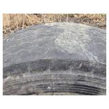 Used Bridgestone 385/65R22.5 Radial Tire on Aluminum Rim
