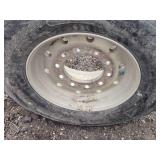 Yokohama Tire 385/65R22.5 on Aluminum Rim