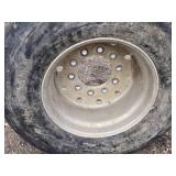 Yokohama Tire 385/65R22.5 on Aluminum Rim