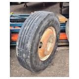 Heavy Duty 11R22.5 14PR Truck Tire with Steel Rim