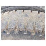 3 Used 9.00-20 Tires with 10 Ply Rating