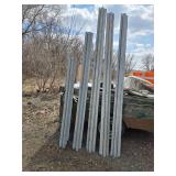 Variety of Shed Door Track Pieces