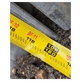 Variety of Shed Door Track Pieces