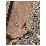 Used Rusty Hydraulic Cylinder with 28" Barrel