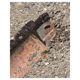 Used Rusty Hydraulic Cylinder with 28" Barrel
