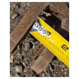 Used Rusty Hydraulic Cylinder with 28" Barrel