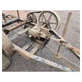 Vintage Industrial 540 PTO Driven Buzz Saw on Wheels