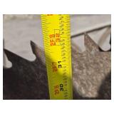 Vintage Industrial 540 PTO Driven Buzz Saw on Wheels