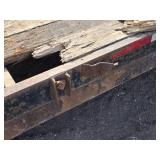 2017 Rice Heavy-Duty Dual Axle Equipment Trailer with 20