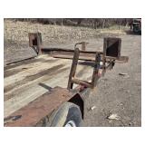 2017 Rice Heavy-Duty Dual Axle Equipment Trailer with 20