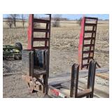 2017 Rice Heavy-Duty Dual Axle Equipment Trailer with 20