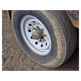 2017 Rice Heavy-Duty Dual Axle Equipment Trailer with 20