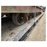 Heavy Duty Trailer House Frame Trailer for Farm / Yard Use - Beams Sold Separate