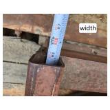 Heavy Duty Trailer House Frame Trailer for Farm / Yard Use - Beams Sold Separate