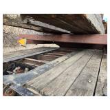 Heavy Duty Trailer House Frame Trailer for Farm / Yard Use - Beams Sold Separate