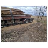 31-Foot 1991 Trail King MG Series Equipment Trailer Model: TK70MG-482