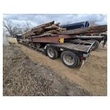 31-Foot 1991 Trail King MG Series Equipment Trailer Model: TK70MG-482