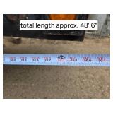 31-Foot 1991 Trail King MG Series Equipment Trailer Model: TK70MG-482