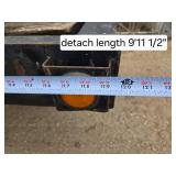 31-Foot 1991 Trail King MG Series Equipment Trailer Model: TK70MG-482