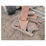 9 1/2" x 12" Sheet Metal Pieces and Other Drops