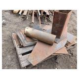 9 1/2" x 12" Sheet Metal Pieces and Other Drops