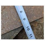 9 1/2" x 12" Sheet Metal Pieces and Other Drops