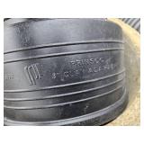 Lot of PRINSCO 3" Clay Adapters and Corrugated Drainage Pipes