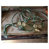 Used Torch with Regulators and Hoses