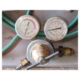 Used Torch with Regulators and Hoses
