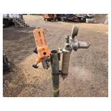 Vintage Industrial Air Regulator and Welding Lamp