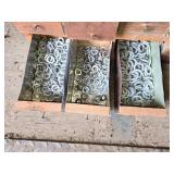 Huge Wooden Bolt Cabinet with Assorted Hardware Drawers - Many with Hardware