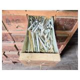 Huge Wooden Bolt Cabinet with Assorted Hardware Drawers - Many with Hardware