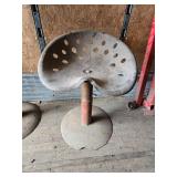 Vintage Industrial Tractor Seat Stool