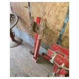 Used Red Hydraulic Pipe Bender with Accessories