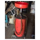 Used Heavy-Duty Industrial Oil Drain Tank