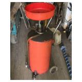 Used Heavy-Duty Industrial Oil Drain Tank