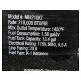 Mr. Heater Industrial 210,000 BTU Kerosene Heater model MHI210KT