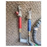 Semi Tractor Trailer Air Lines and Electrical Line