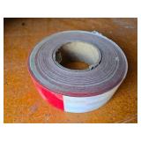 Reflective Red and White DOT Tape Roll