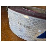 Reflective Red and White DOT Tape Roll