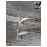 Pair of Stainless Steel Handrails with Mounts