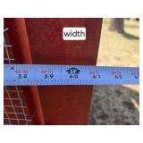 Red Livestock or Utility Trailer for Farm or Yard Use