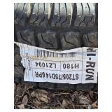 Trailer Tire with Rim ST205/75D14