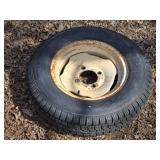 Trailer Tire with Rim ST205/75D14