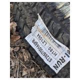 Trailer Tire with Rim ST205/75D14