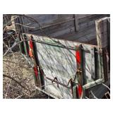 Vintage Co-Op Wooden Farm Trailer