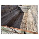 Vintage Co-Op Wooden Farm Trailer