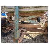 Vintage Co-Op Wooden Farm Trailer