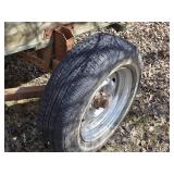 Vintage Co-Op Wooden Farm Trailer